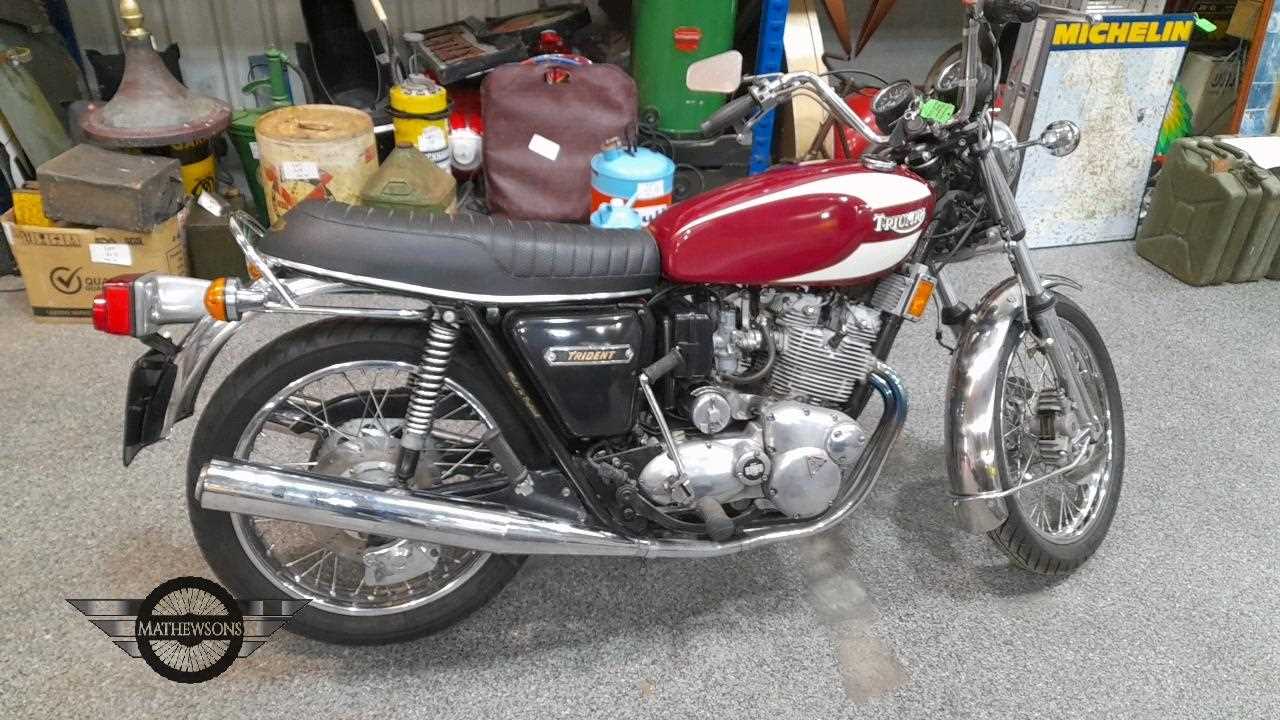 Lot 96 - 1977 TRIUMPH TRIDENT