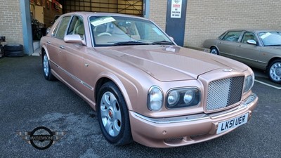 Lot 659 - 2001 BENTLEY ARNAGE RED LABEL AUTO