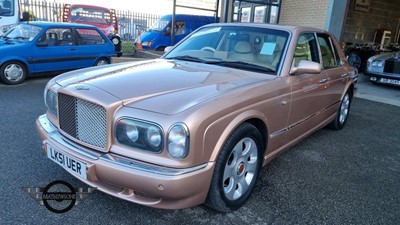 Lot 659 - 2001 BENTLEY ARNAGE RED LABEL AUTO