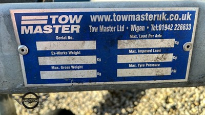 Lot 605 - 2012 TOW MASTER MOBILE OFFICE