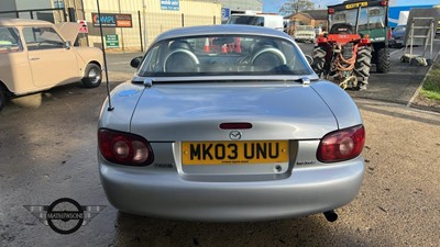 Lot 647 - 2003 MAZDA MX-5 S-VT SPORT