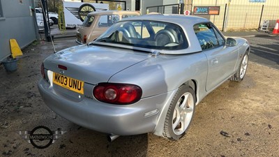 Lot 647 - 2003 MAZDA MX-5 S-VT SPORT