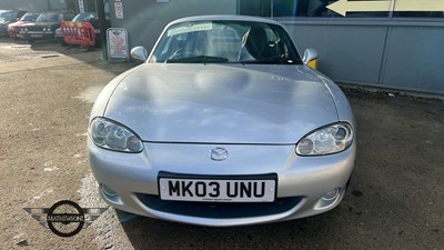 Lot 647 - 2003 MAZDA MX-5 S-VT SPORT