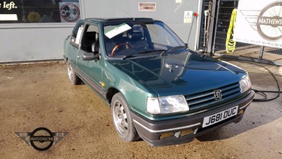 Lot 594 - 1992 PEUGEOT 309 GTI GOODWOOD