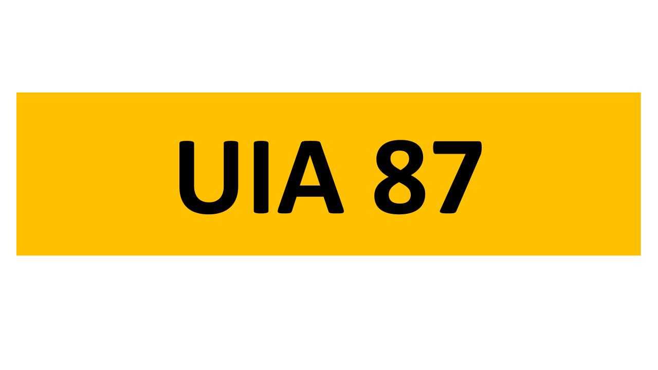 Lot 111 - REGISTRATION ON RETENTION - UIA 87