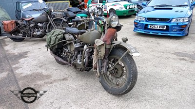 Lot 668 - 1947 HARLEY-DAVIDSON WLA