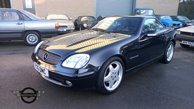 Lot 479 - 2001 MERCEDES SLK 230 KOMPRESSOR AUTO