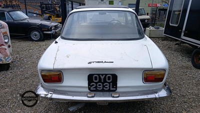 Lot 549 - 1972 ALFA ROMEO GT JUNIOR 1.6