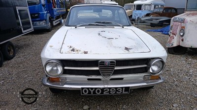 Lot 549 - 1972 ALFA ROMEO GT JUNIOR 1.6