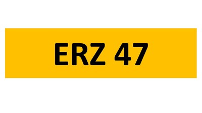 Lot 118-13 - REGISTRATION ON RETENTION - ERZ 47