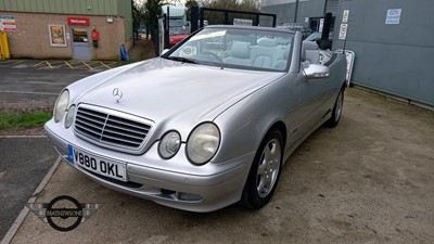 Lot 557 - 1999 MERCEDES CLK 320