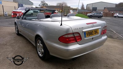 Lot 557 - 1999 MERCEDES CLK 320