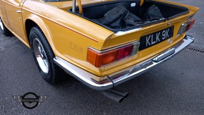 Lot 653 - 1972 TRIUMPH TR6