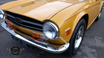 Lot 653 - 1972 TRIUMPH TR6