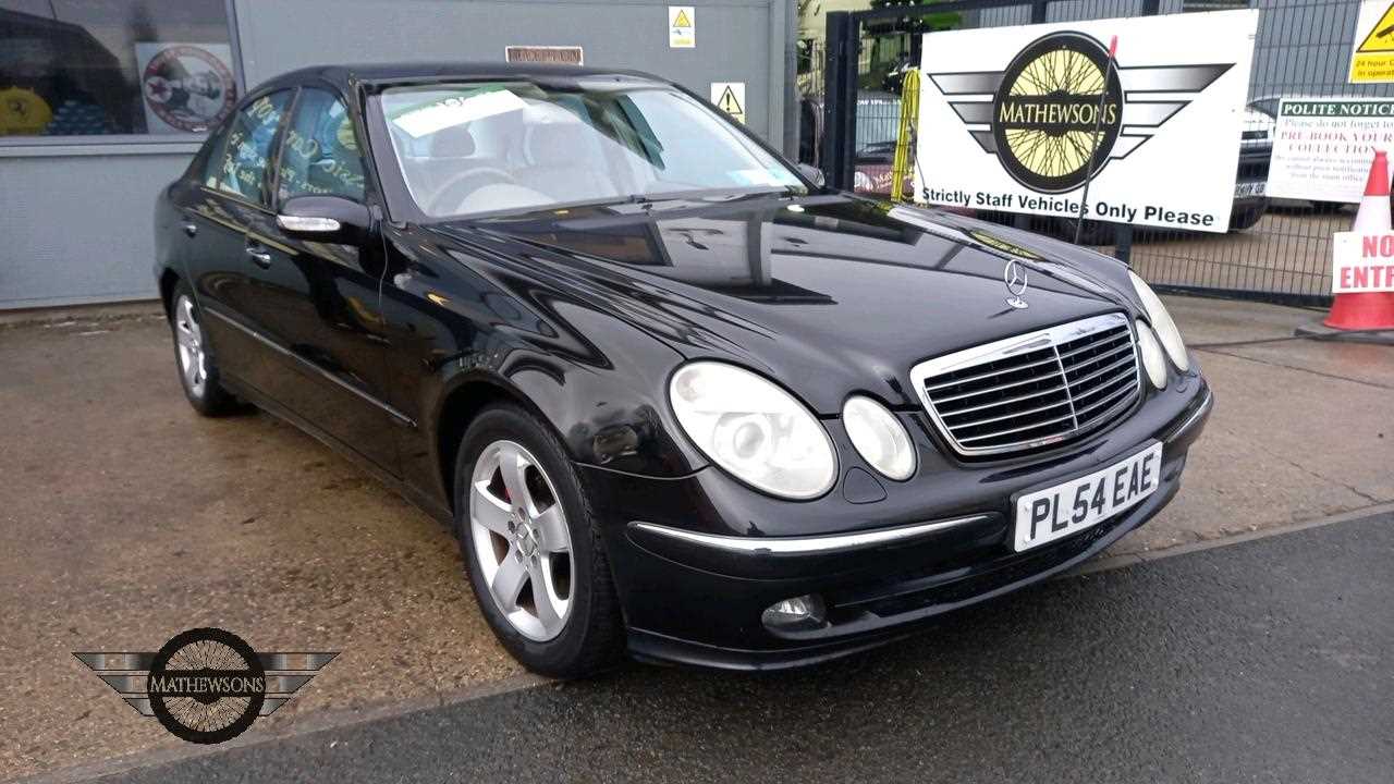 Lot 538 - 2004 MERCEDES E270 CDI AVANTGARDE AUTO