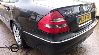 Lot 538 - 2004 MERCEDES E270 CDI AVANTGARDE AUTO