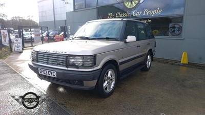 Lot 31 - 2002 LAND ROVER RANGE ROVER DHSE AUTO