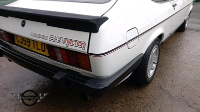 Lot 333 - 1985 FORD CAPRI INJECTION