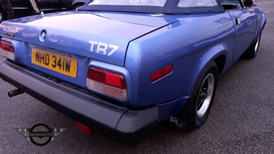 Lot 88 - 1981 TRIUMPH TR7 CONVERTIBLE