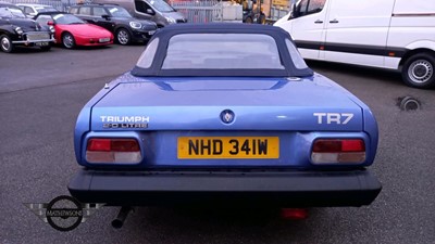 Lot 88 - 1981 TRIUMPH TR7 CONVERTIBLE