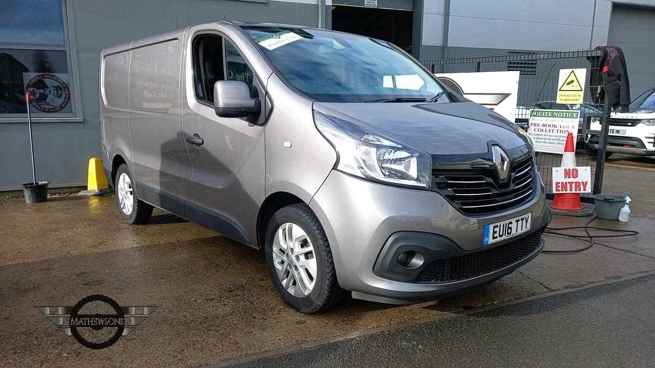 Lot 123 - 2016 RENAULT TRAFIC SL27 SPORT ENERGY