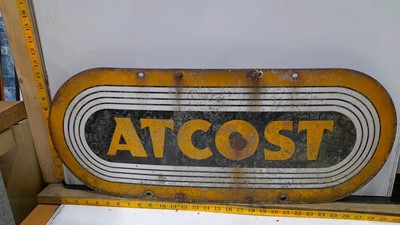 Lot 616 - ASCOT ENAMEL SIGN 30" X 12"