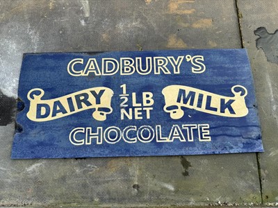 Lot 146 - CADBURY'S DAIRY MILK CHOCOLATE SIGN  36" X 16.5"
