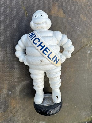 Lot 326 - CAST IRON  MICHELIN MAN  16" TALL