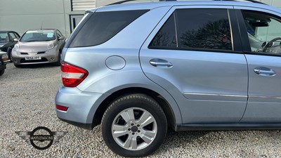 Lot 295 - 2008 MERCEDES ML 320 CDI SE AUTO