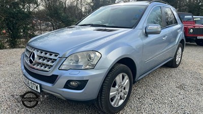 Lot 295 - 2008 MERCEDES ML 320 CDI SE AUTO