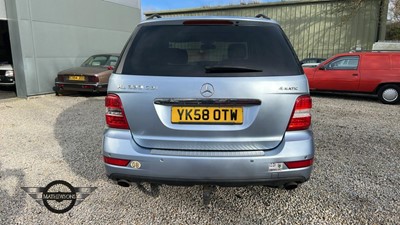 Lot 295 - 2008 MERCEDES ML 320 CDI SE AUTO