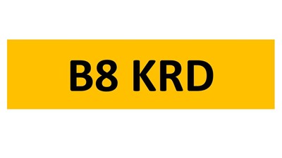 Lot 151-13 - REGISTRATION ON RETENTION - B8 KRD