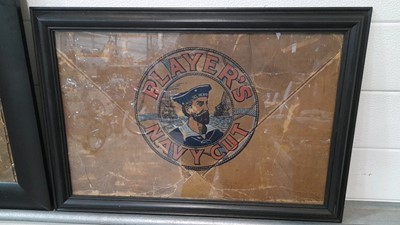 Lot 51 - VINTAGE PLAYERS NAVY CUT ' ORIGINAL' FRAMED READY TO HANG SET OF 3