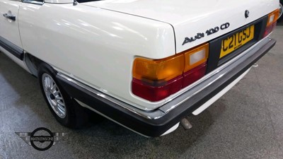 Lot 212 - 1985 AUDI 100 CD AUTO