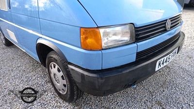 Lot 269 - 1992 VOLKSWAGEN TRANSPORTER 62 P SWB