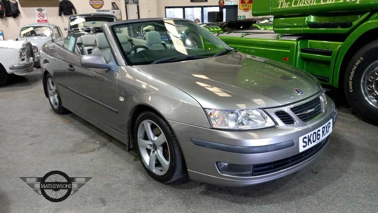 Lot 253 - 2006 SAAB 9-3 VECTOR AUTO