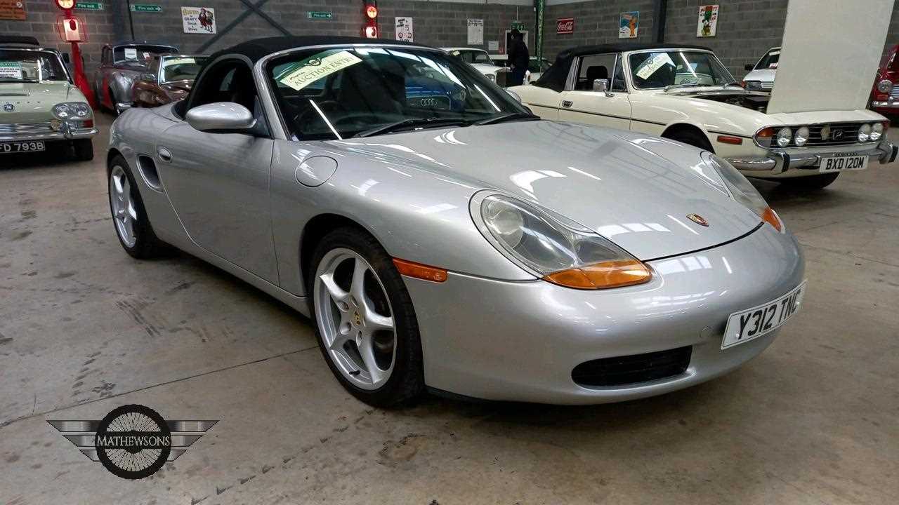 Lot 133 - 2001 PORSCHE BOXSTER