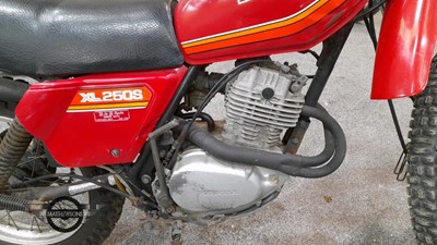 Lot 633 - 1980 HONDA XL250S