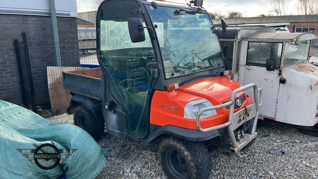 Lot 116 - 2007 KUBOTA RTV 900