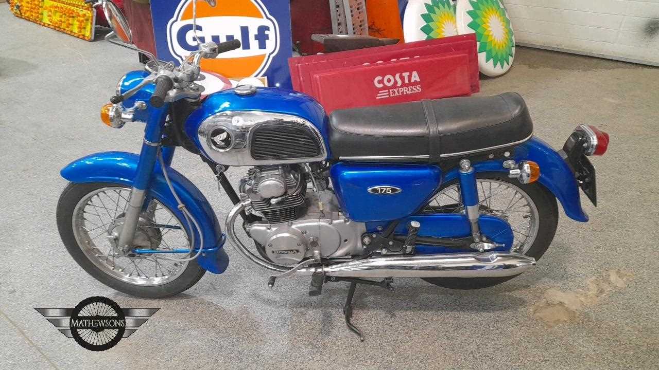 Lot 168 - 1971 HONDA CD175