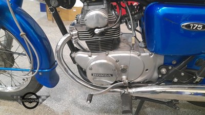 Lot 168 - 1971 HONDA CD175