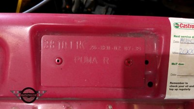 Lot 537 - 1999 FORD PUMA 1.4 16V