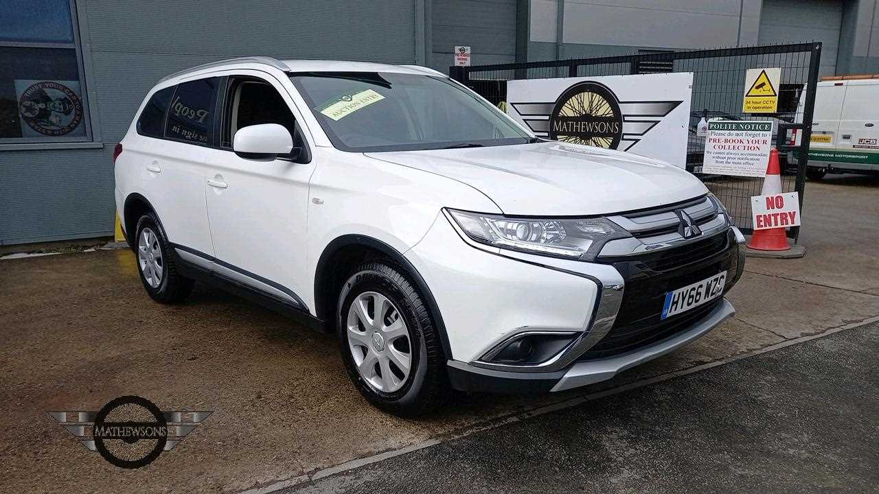 Lot 639 - 2016 MITSUBISHI OUTLANDER GX 1 DI-D 4WORK