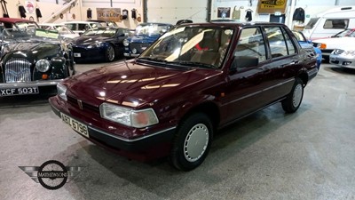 Lot 458 - 1987 ROVER 213 S