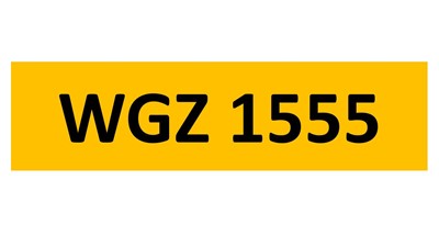 Lot 163-13 - REGISTRATION ON RETENTION - WGZ 1555