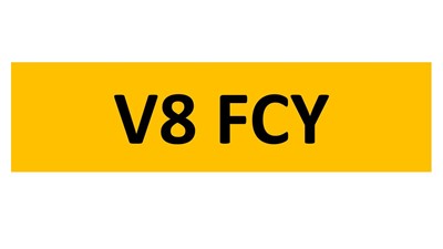 Lot 166-13 - REGISTRATION ON RETENTION - V8 FCY