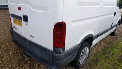 Lot 653 - 2002 VAUXHALL MOVANO DTI 2800 SWB