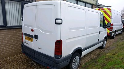 Lot 653 - 2002 VAUXHALL MOVANO DTI 2800 SWB