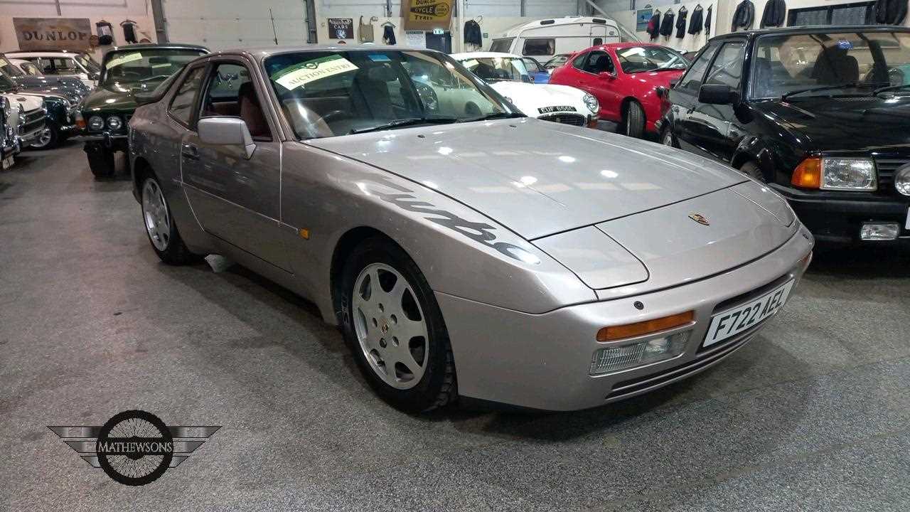 Lot 337 - 1988 PORSCHE 944 TURBO