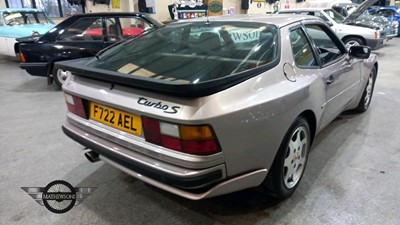 Lot 337 - 1988 PORSCHE 944 TURBO